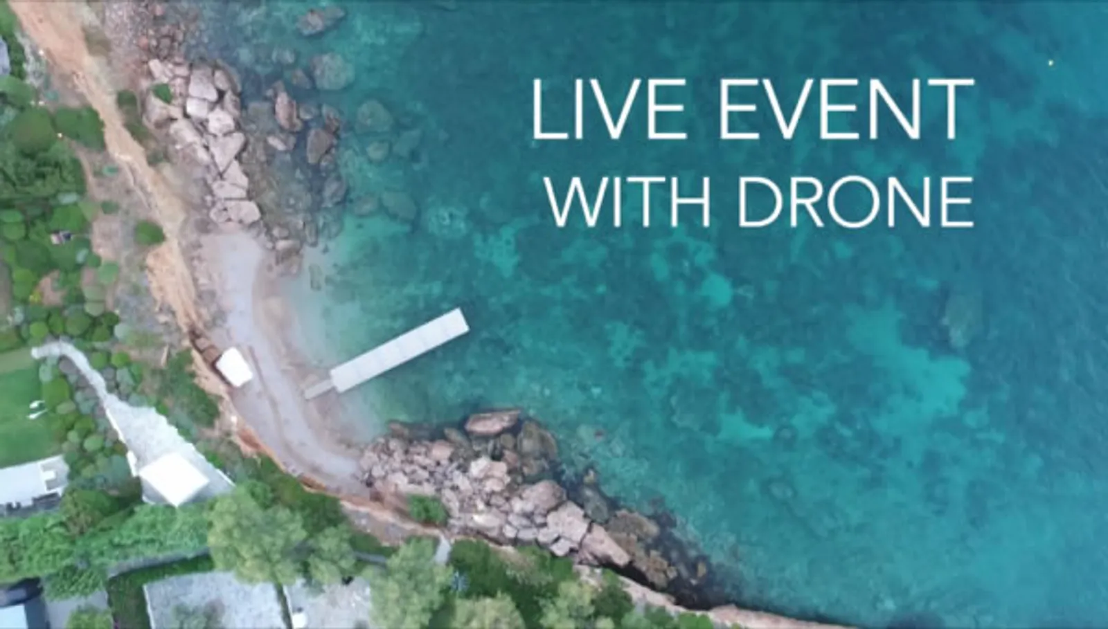 Retransmission live avec drone