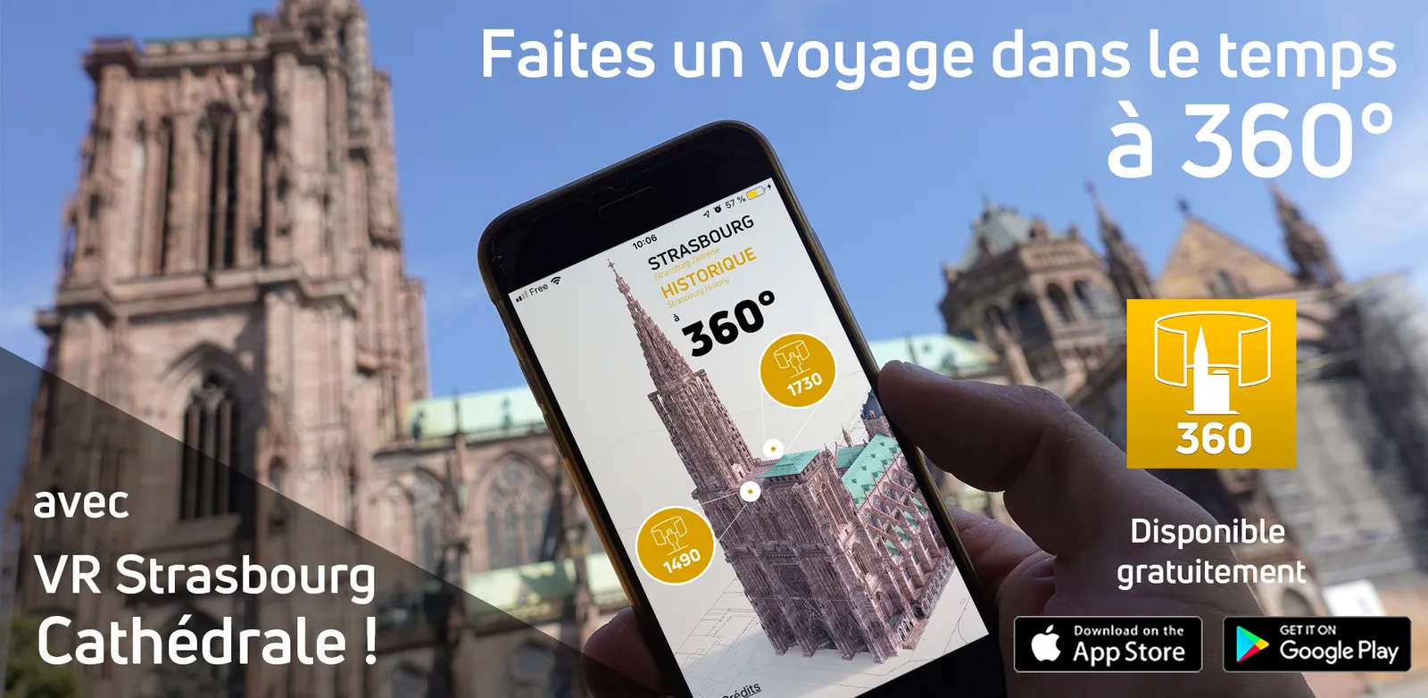 Application VR — Cathédrale de Strasbourg