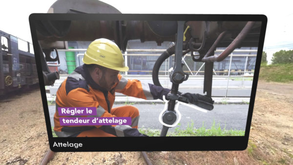 Formation en réalité virtuelle pour la SNCF