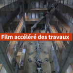 Timelapse du chantier dans l’Atrium au siège Région Grand Est à Strasbourg